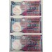 HONG KONG 2002 and 2007 . TEN 10 DOLLAR BANKNOTES . 10x REPLACEMENT NOTES . CHOICE UNCIRCULATED HONG KONG 2002 and 2007 . TEN 10 DOLLAR BANKNOTES . 10x REPLACEMENT NOTES . CHOICE UNCIRCULATED